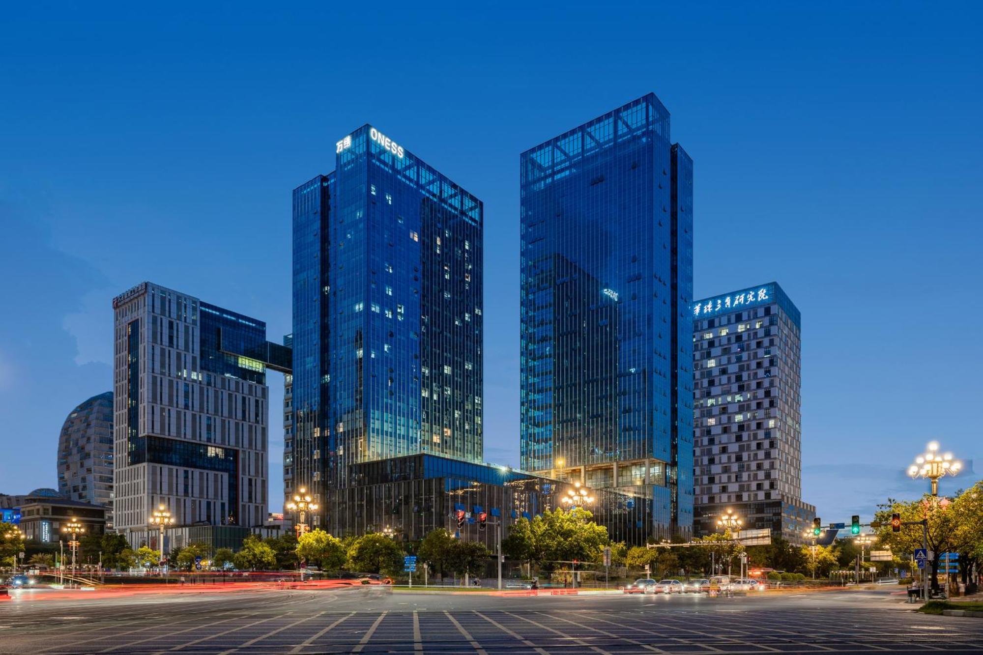 Oness Executive Hotel Guangzhou Huangpu Luogang - Free Shuttle Bus For Canton Fair Exterior photo