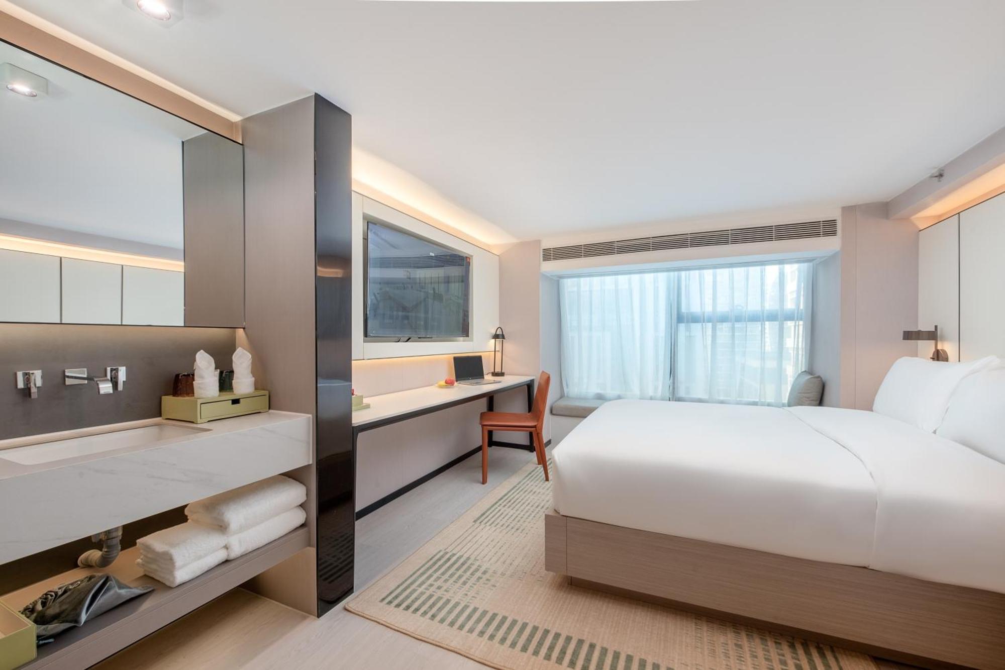 Oness Executive Hotel Guangzhou Huangpu Luogang - Free Shuttle Bus For Canton Fair Exterior photo
